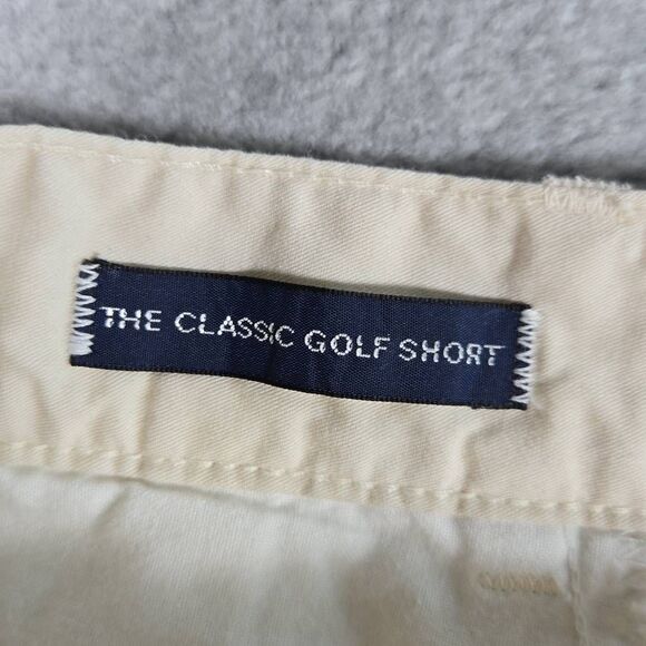Vtg Polo Ralph Lauren Pleaded Shorts Chino made in USA the Caassic Golf 36 8" - Picture 3 of 10